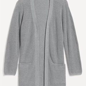 Old Navy Gray Open-Front Cardigan Sweater